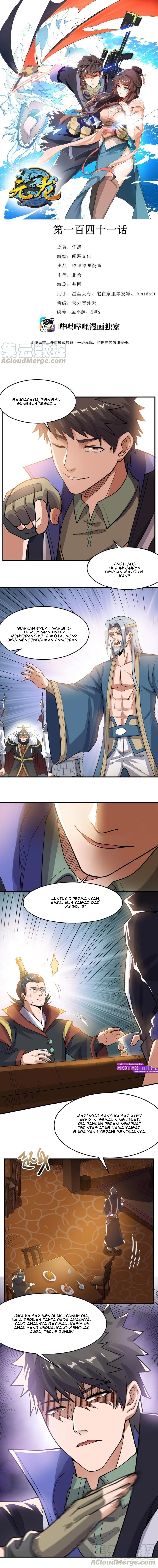 First Dragon Chapter 141 Bahasa Indonesia